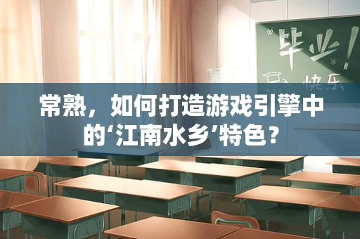 常熟，如何打造游戏引擎中的‘江南水乡’特色？