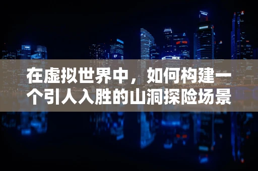 在虚拟世界中，如何构建一个引人入胜的山洞探险场景？