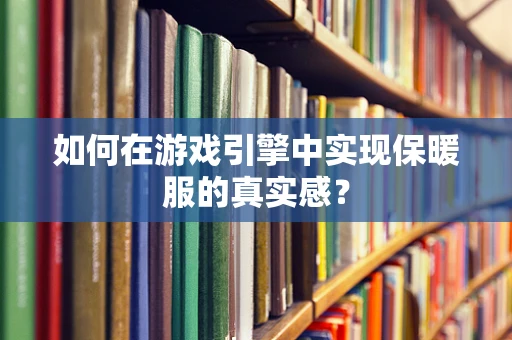 如何在游戏引擎中实现保暖服的真实感？