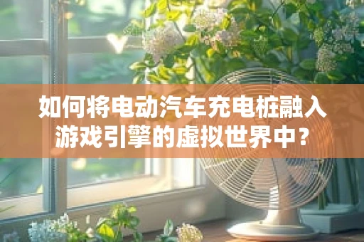 如何将电动汽车充电桩融入游戏引擎的虚拟世界中？