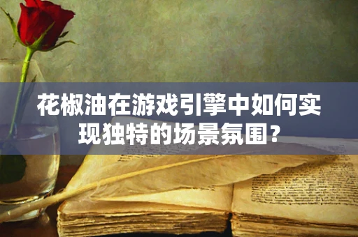 花椒油在游戏引擎中如何实现独特的场景氛围？