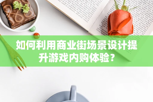 如何利用商业街场景设计提升游戏内购体验？