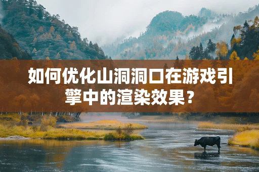 如何优化山洞洞口在游戏引擎中的渲染效果？