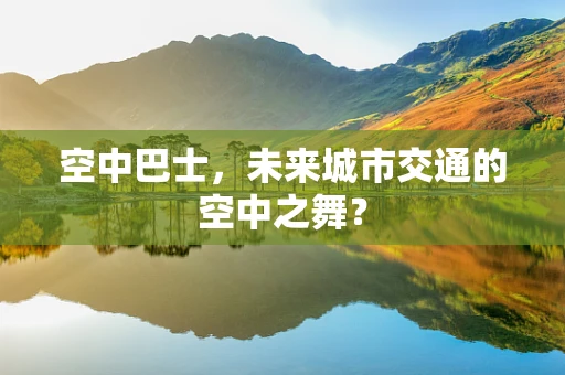 空中巴士，未来城市交通的空中之舞？