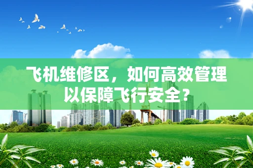 飞机维修区，如何高效管理以保障飞行安全？