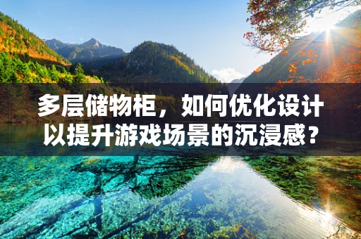 多层储物柜，如何优化设计以提升游戏场景的沉浸感？