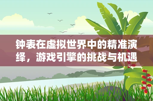 钟表在虚拟世界中的精准演绎，游戏引擎的挑战与机遇