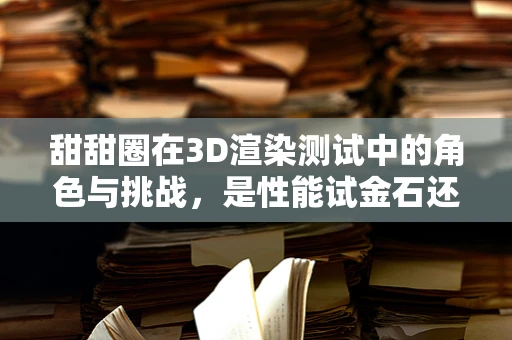 甜甜圈在3D渲染测试中的角色与挑战，是性能试金石还是创意甜点？