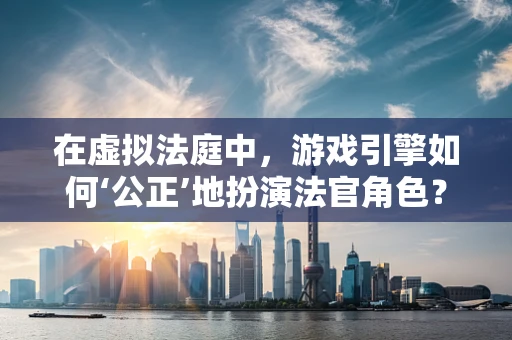 在虚拟法庭中，游戏引擎如何‘公正’地扮演法官角色？