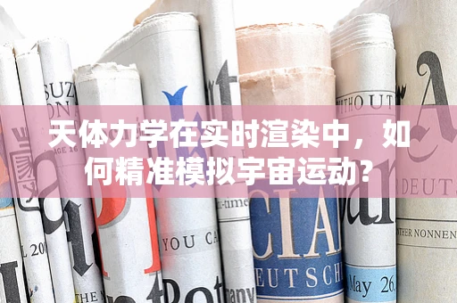 天体力学在实时渲染中，如何精准模拟宇宙运动？