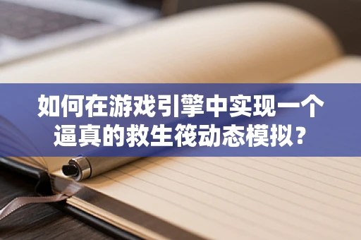 如何在游戏引擎中实现一个逼真的救生筏动态模拟？