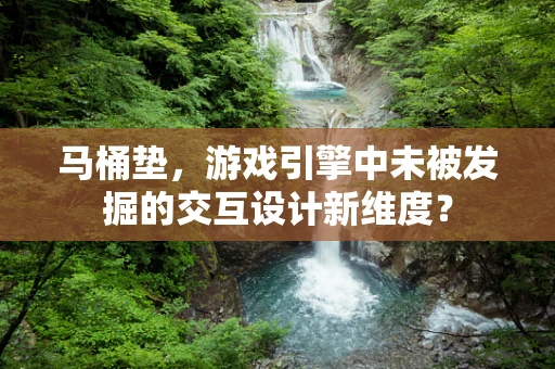 马桶垫，游戏引擎中未被发掘的交互设计新维度？