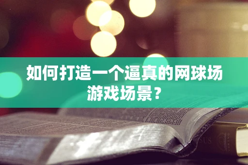 如何打造一个逼真的网球场游戏场景？