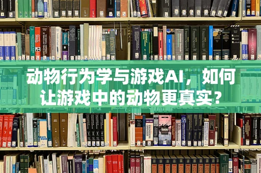 动物行为学与游戏AI，如何让游戏中的动物更真实？