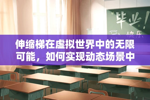 伸缩梯在虚拟世界中的无限可能，如何实现动态场景中的即时调整？