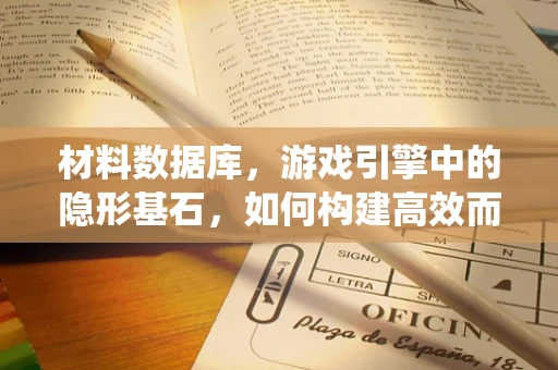 材料数据库，游戏引擎中的隐形基石，如何构建高效而全面的材料系统？