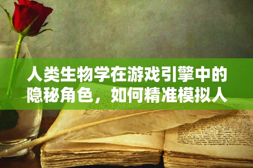人类生物学在游戏引擎中的隐秘角色，如何精准模拟人类生理反应？