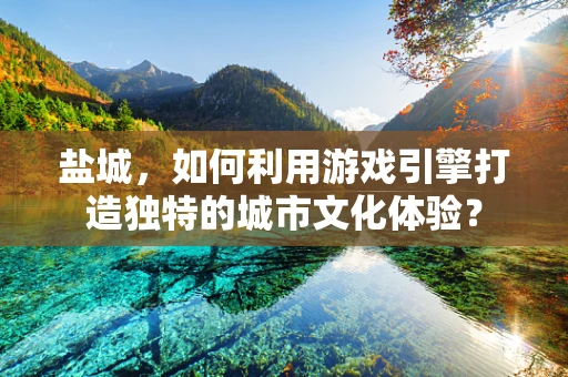 盐城，如何利用游戏引擎打造独特的城市文化体验？