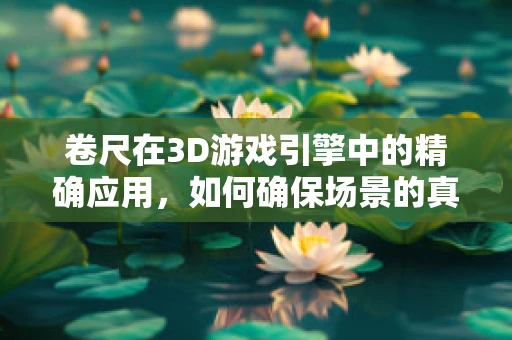 卷尺在3D游戏引擎中的精确应用，如何确保场景的真实与精准？