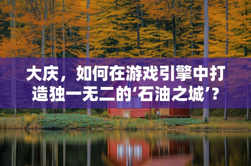 大庆，如何在游戏引擎中打造独一无二的‘石油之城’？
