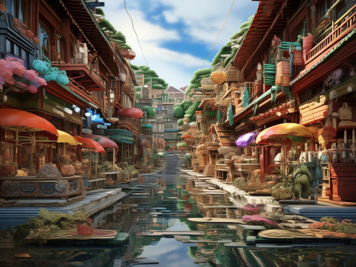 花鸟市场，游戏引擎中的微观生态构建