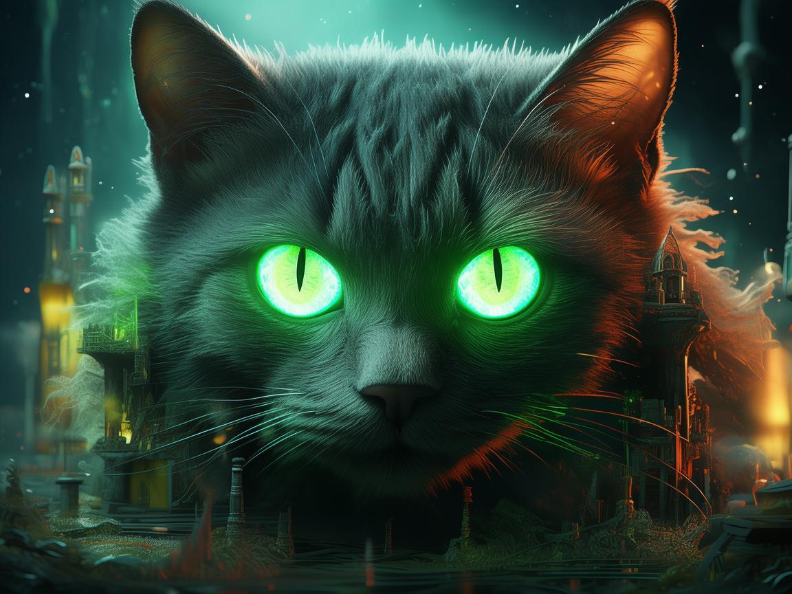 猫眼在虚拟世界中的神秘作用，游戏引擎中的视觉奇观
