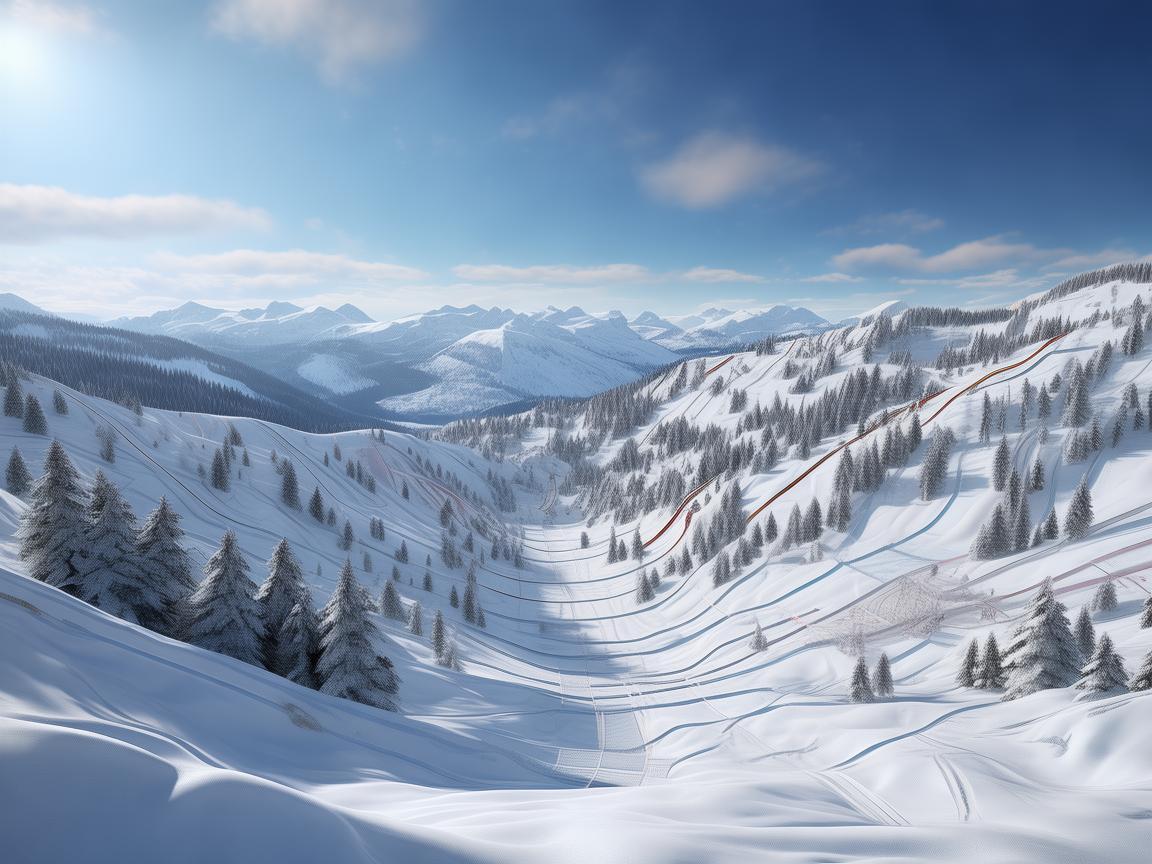 如何在游戏引擎中打造一个逼真的滑雪场体验?