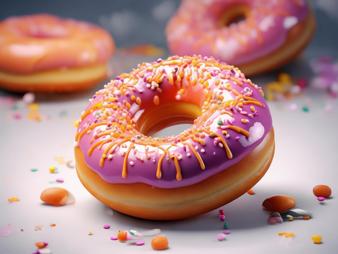 甜甜圈在3D渲染测试中的甜蜜挑战，如何优化性能与视觉效果？