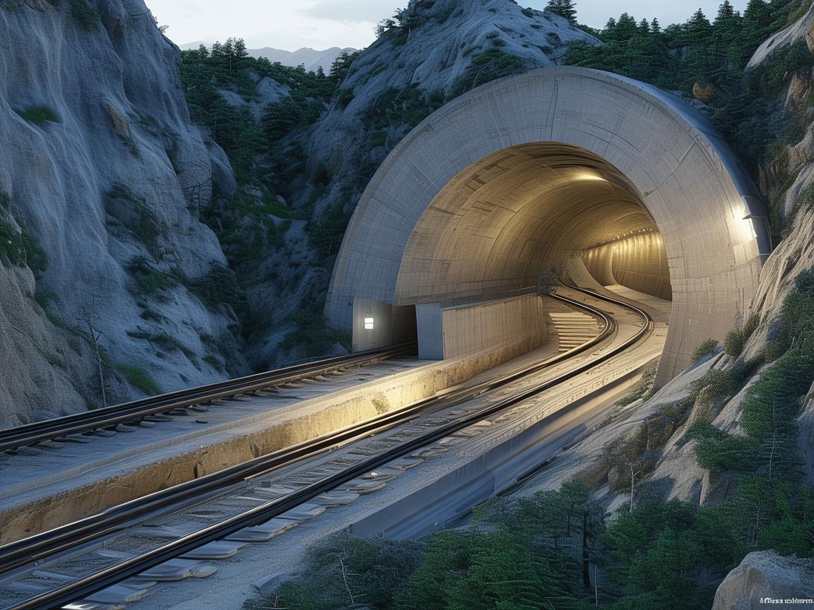 铁路隧道设计,如何在复杂地形中确保安全与效率的平衡? 铁路隧道设计,如何在复杂地形中确保安全与效率的平衡?