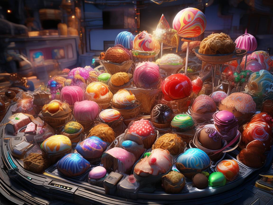 游戏引擎的甜蜜挑战，如何用代码烘焙出最诱人的虚拟糖果？