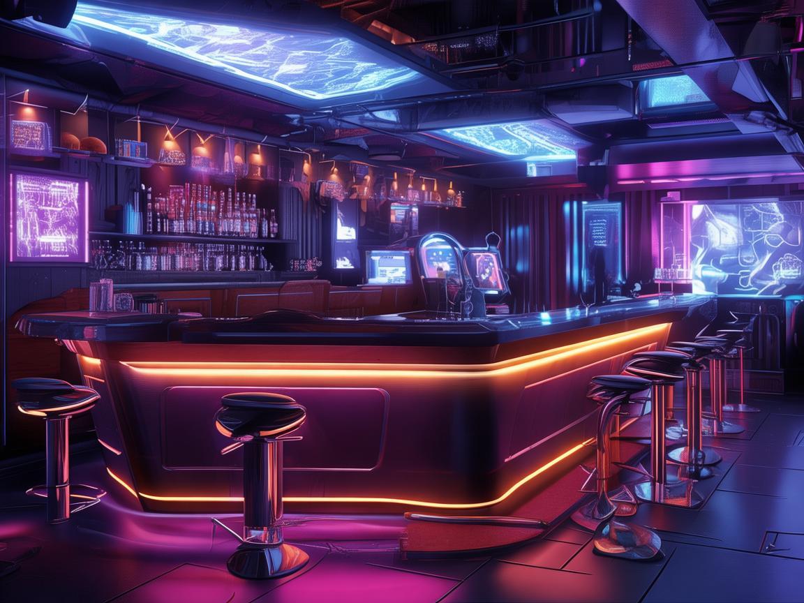 如何在游戏引擎中打造一个沉浸式酒吧卡座体验？