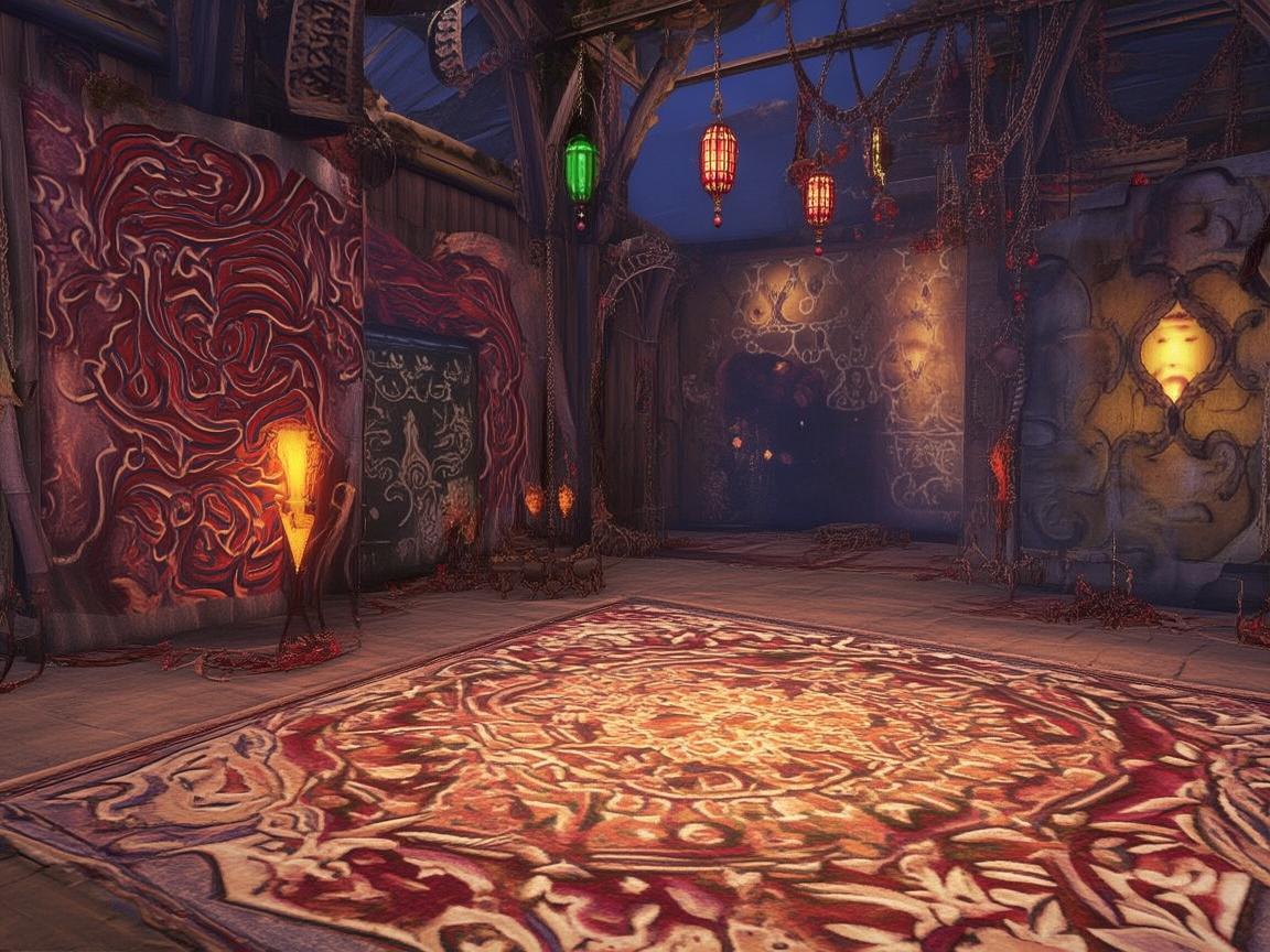 如何通过装饰画提升游戏场景的艺术氛围？