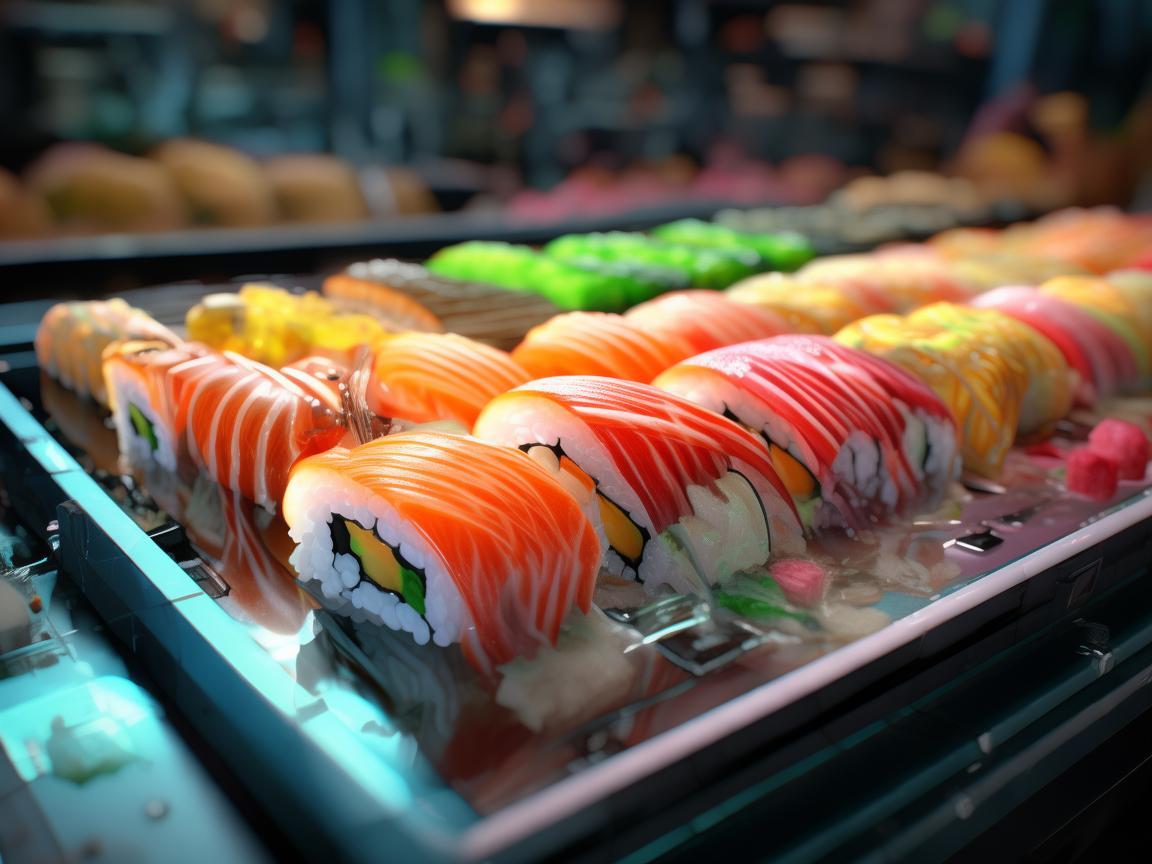 在虚拟美食世界中，寿司如何成为游戏引擎的‘鲜美’挑战？