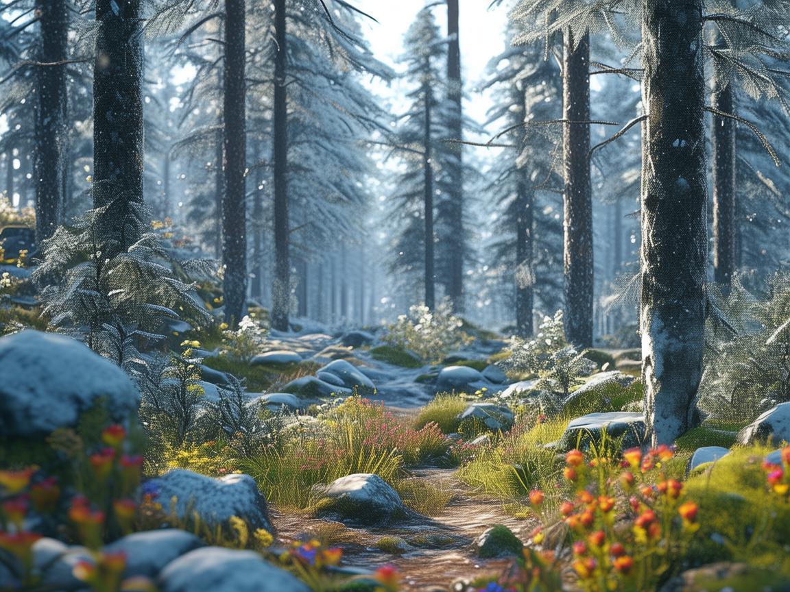 伊春，如何在游戏引擎中打造独特的北方森林体验？